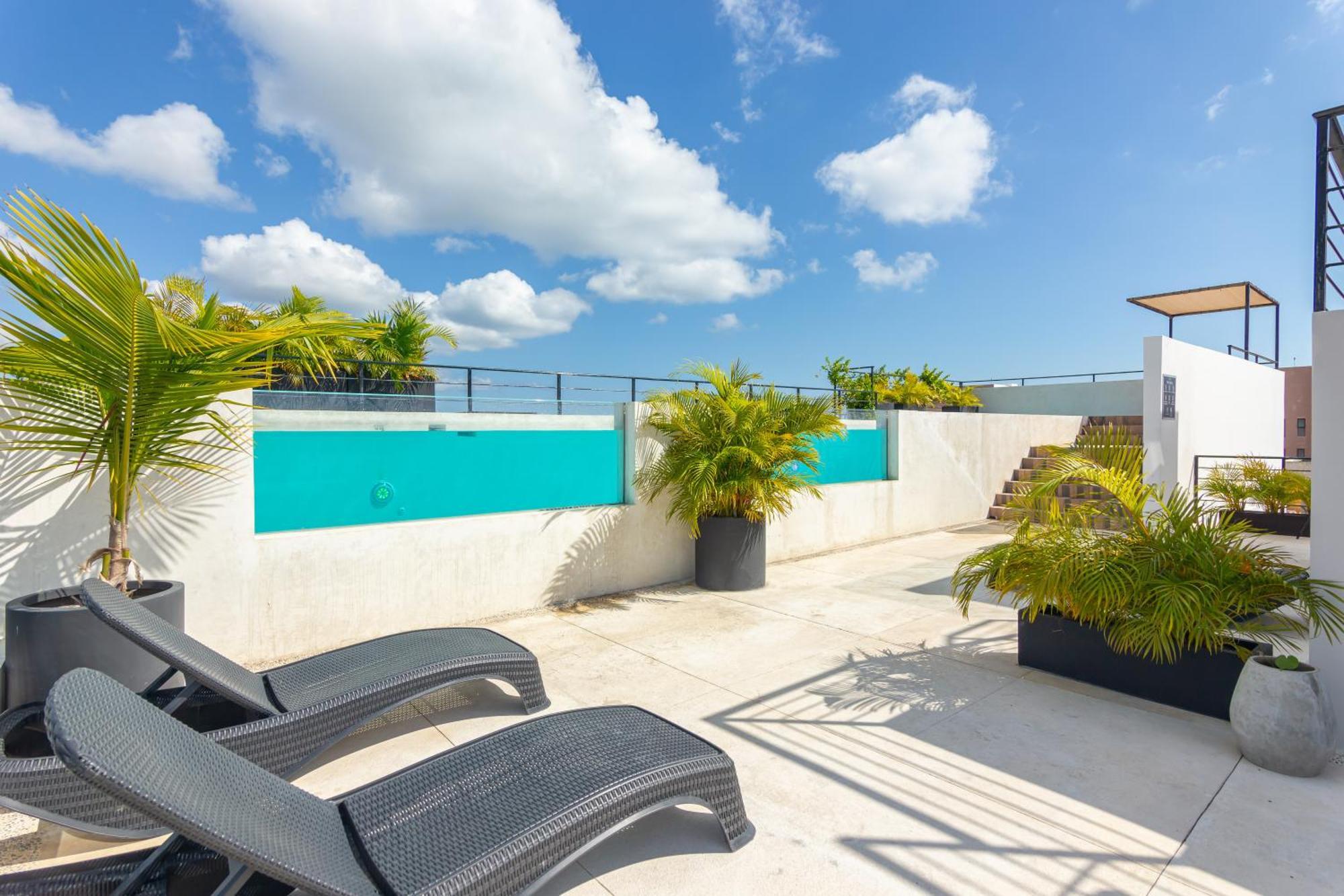 Toh House Luxury By Boutique Apartments Mx プレヤデルカーメン エクステリア 写真